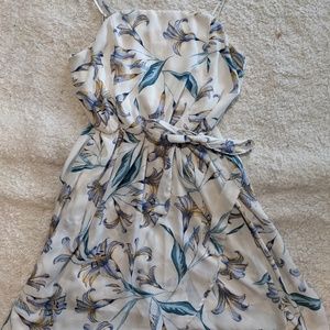 White Floral Sundress